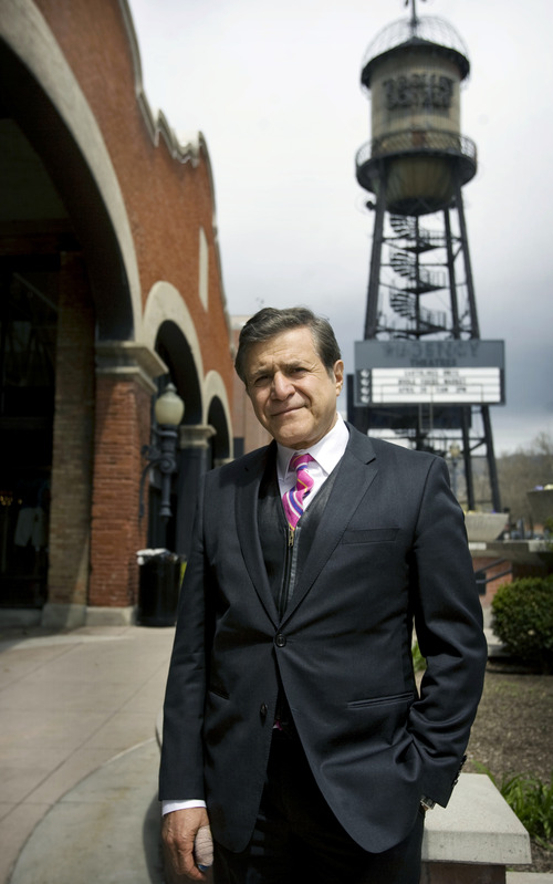 Kim Raff  |  The Salt Lake Tribune
Khosrow Semnani, the new owner of Trolley Square, is trying to turn things around in the struggling shopping center.  He is photographed outside Trolley Square in Salt Lake City on April 22, 2013.