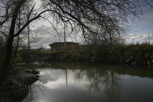 Rick Egan  | The Salt Lake Tribune 

West Valley City is planning to build a suspension bridge connecting the Jordan River Trail on the east side of the waterway to the Utah Cultural Celebration Center at 1355 W. 3100 South on the west side. A master plan calls for the future development of a park along the west bank in the area.