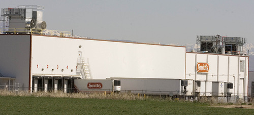 Paul Fraughton  |  The Salt Lake Tribune
The Smith's distribution center in Layton is the largest water consumer in Davis County.