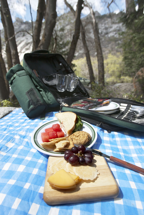 Steve Griffin | The Salt Lake Tribune
Whether you're headed to the park, on a hike or an outdoor concert, it's important to fill your picnic basket, backpack or cooler with enjoyable food.