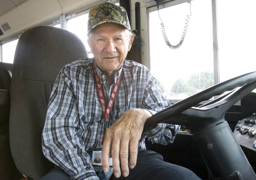 Paul Fraughton |  The Salt Lake Tribune
Jim Platt, who drives a school bus for the Jordan School District, eats on about $4 a day.