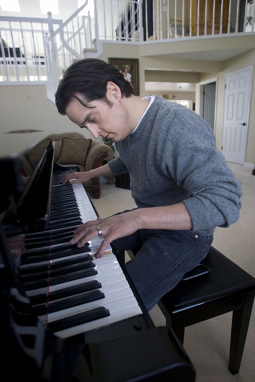 Al Hartmann  |  The Salt Lake Tribune
Paul Cardall, a Utah pianist whose 2011 album "New Life" debuted to great popular success, received a heart transplant in 2009.