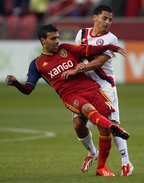 Steve Griffin | The Salt Lake Tribune


Real's Javier Morales gets knocked over by Atlanta's Danny Barrera during the Real Salt Lake versus Atlanta soccer game at Rio Tinto Stadium in Sandy, Utah Tuesday May 28, 2013.