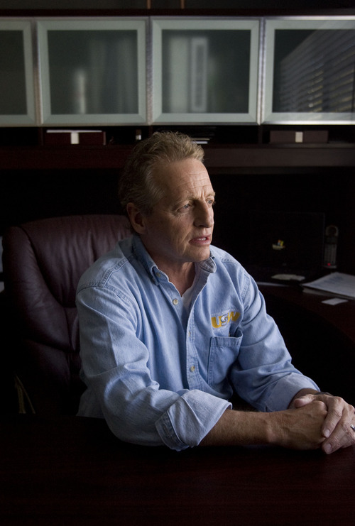 Kim Raff  |  The Salt Lake Tribune
"We're pretty sure we'll have about 100 people accepting the early retirement package" by the June 1 midnight deadline, said Wayne Holland of the United Steelworkers of America, which represents  workers at the Utah copper mining company.