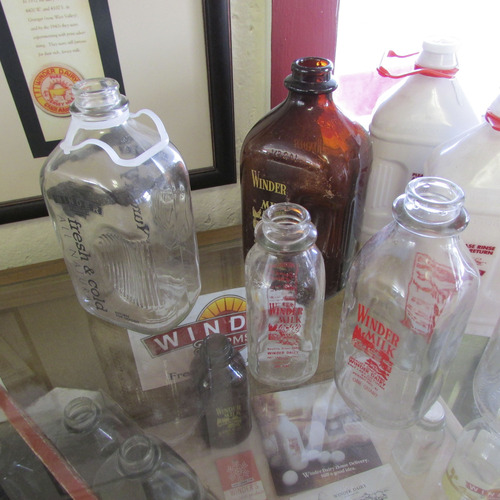 Tom Wharton  |  The Salt Lake Tribune
Historic glass bottles at Winder Farms.