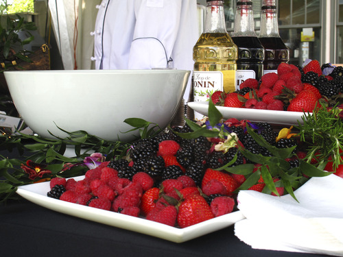 Isobel Markham | The Salt Lake Tribune
 Among healthier food options to be offered by National Park concessionaires is fresh spring strawberries and cream.