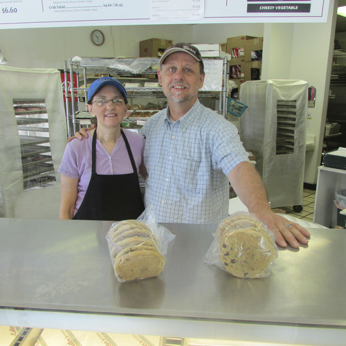 Tom Wharton  |  The Salt Lake Tribune
Nancy and Curt Cutler manage the Bountiful Cutler's cookie store and bakery, one of three family-owned Cutler's in Davis County.