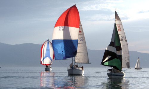 Rick Egan  | The Salt Lake Tribune 
Sailing on the Great Salt Lake, Wednesday, August 22, 2012.
