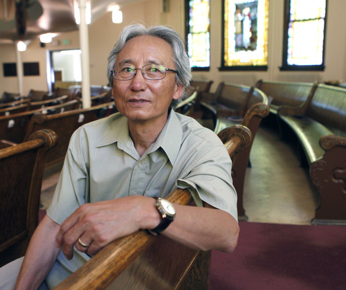 Al Hartmann  |  The Salt Lake Tribune
The Rev. Eun-sang Lee, of the First United Methodist Church in Salt Lake City, is an active member of Korean-American groups supporting the immigration bill. He attended the Judiciary Committee hearing where the immigration reform bill was passed. While glad of the outcome he was saddened by the lack of humanity in the debate.