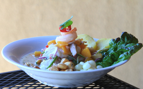 Rick Egan  | The Salt Lake Tribune 
Hidden in a South Salt Lake business park, Del Mar al Lago Cebichera Peruana is serving up high-end Peruvian-style ceviche and seafood dishes that are worth the effort to seek out.
