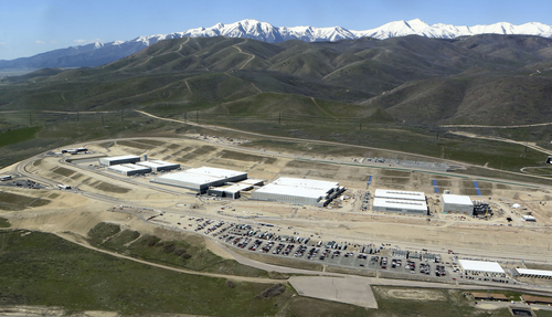 Francisco Kjolseth | The Salt Lake Tribune

An aerial view of the NSA's Utah Data Center in Bluffdale, Utah, Thursday, April 18, 2013. T