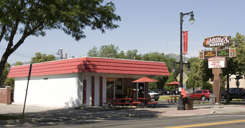Paul Fraughton  |   Salt Lake Tribune
 Millie's Burgers in Sugar House.                          
 Tuesday, July 2, 2013