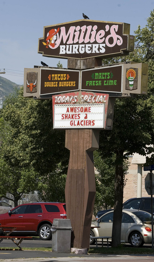 Paul Fraughton  |   Salt Lake Tribune
Millie's Burgers in Sugar House.                          
 Tuesday, July 2, 2013
