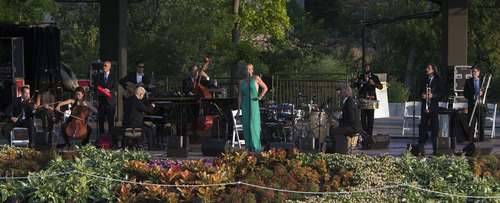 Steve Griffin | The Salt Lake Tribune


Pink Martini and singer Storm Large during concert at Red Butte Garden in  Salt Lake City, Utah Tuesday July 9, 2013.