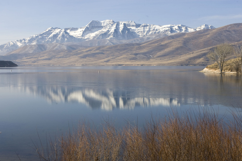 Al Hartmann  |  The Salt Lake Tribune

Mt. Timpanogos seen from Deer Creek Reservoir.