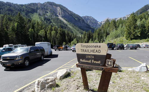 Al Hartmann  |  The Salt Lake Tribune
The Timpooneke Trailhead parking lot has been expanded with new restrooms to accomodate the thousands of hikers that climb Mount Timpanogos and hike surrounding trails in American Fork Canyon. The U.S. Forest Service is overhauling its recreational fee program for American Fork Canyon and Mirror Lake Scenic Byway. Instead of charging everyone who drives into these areas, the Forest Service proposes charging only those who use the recreational amenities.