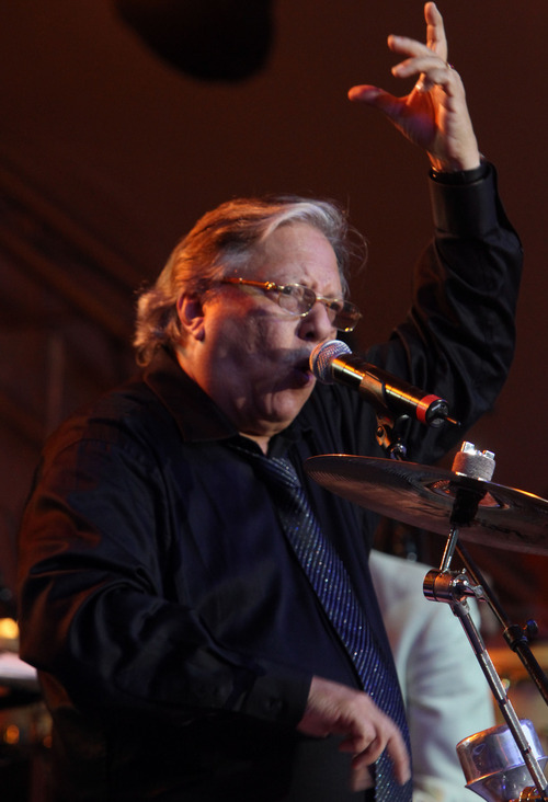 Rick Egan  | The Salt Lake Tribune 

Arturo Sandoval performs with the Utah Symphony at Deer Valley Saturday, July 13, 2013.