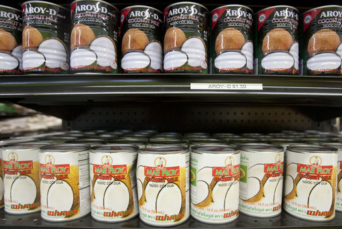 Steve Griffin | The Salt Lake Tribune


Can goods at the new Qaderi Sweetz N. Spicez grocery store in Salt Lake City, Utah Tuesday July 23, 2013. The store offers Indian and Southeast Asian foods.