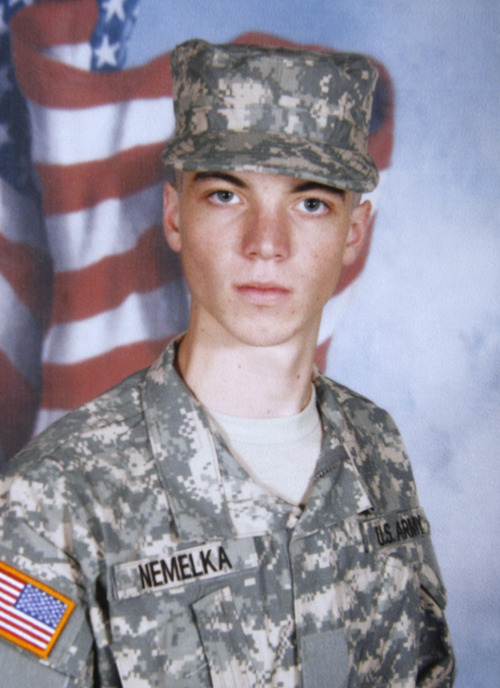 Rick Egan   |  The Salt Lake Tribune

Aaron Thomas Nemelka was killed at Fort Hood, Friday, November 6,  2009