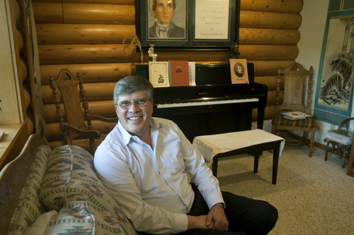 Chris Detrick  |  The Salt Lake Tribune
Gaylen Rust poses for a portrait at his home in Layton Wednesday May 22, 2013.