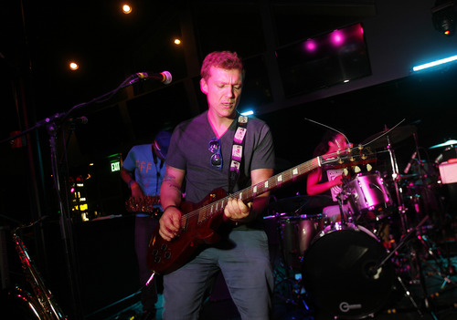 Scott Sommerdorf   |  The Salt Lake Tribune
Aaron Borowitz of "Thrive" plays at The Royal - a new bar that is run by the local band Royal Bliss, Friday, August 16, 2013.