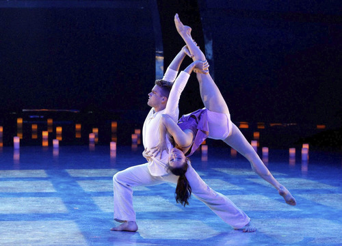 All-star dancer Neil Haskell and Utahn Jenna Johnson perform a contemporary routine to "I Can't Make You Love Me" choreographed by Mandy Moore on "So You Think You Can Dance."
Courtesy photo