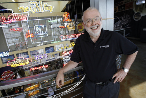 Francisco Kjolseth  |  The Salt Lake Tribune
Well-known automobile dealer Jerry Seiner will soon be retiring. He already has sold 80 percent of his automobile business to his son-in-law, Chris Hemmersmeier, and will gradually be stepping away from the business.