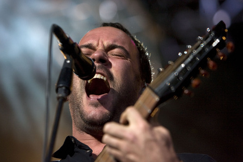 Steve Griffin  |  The Salt Lake Tribune

Dave Matthews belts it out during his concert at the USANA Amphitheater in West Valley City in 2010. He returns to the venue this summer.