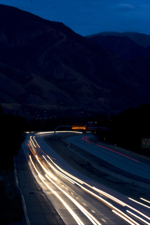 Rick Egan  | The Salt Lake Tribune 

Traffic on I-80 in Salt Lake City, Monday, August 26, 2013.