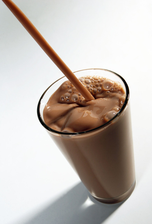 Francisco Kjolseth  |  The Salt Lake Tribune
For a story on the pros and cons of chocolate milk.