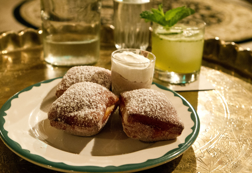 Keith Johnson | The Salt Lake Tribune
Blueberry beignets are served at The Rest in Salt Lake City.