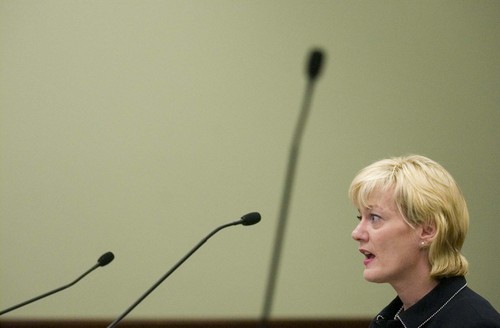 Trent Nelson  |  Tribune file photo
Utah Court of Appeals Presiding Judge Carolyn Baldwin McHugh, seen in this file photo, was lauded in the U.S. Senate's Judiciary Committee Wednesday as a nominee to the 10th Circuit Court of Appeals.