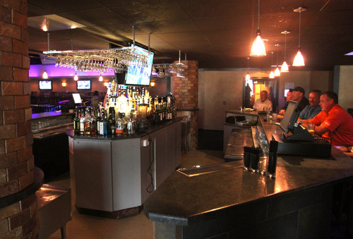 Rick Egan  |  The Salt Lake Tribune 
The bar at Habits dinner nightclub, Friday, September 13, 2013.