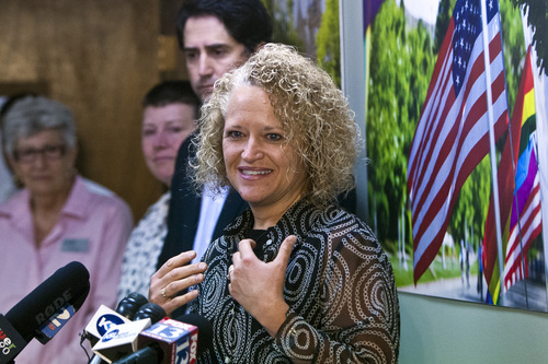 Chris Detrick  |  Tribune file photo
Former state Rep. Jackie Biskupski, now an administrator in the Salt Lake County Sheriff's Office, helped found the Real Women Run campaign to get more women involved in Utah politics. She says when women do run for elected office they have a good success rate.