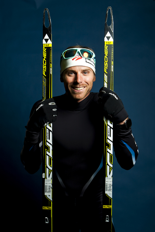 Chris Detrick  |  The Salt Lake Tribune
Cross country skiing athlete Andy Newell poses for a portrait during the Team USA Media Summit at the Canyons Grand Summit Hotel Wednesday October 2, 2013.
