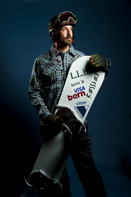 Chris Detrick  |  The Salt Lake Tribune
Snowboardcross athlete Seth Wescott poses for a portrait during the Team USA Media Summit at the Canyons Grand Summit Hotel Wednesday October 2, 2013.