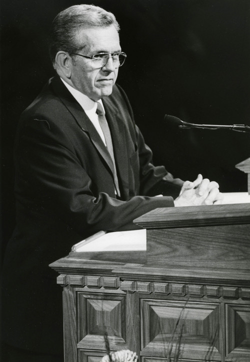 LDS apostle Boyd K. Packer. Tribune file photo.