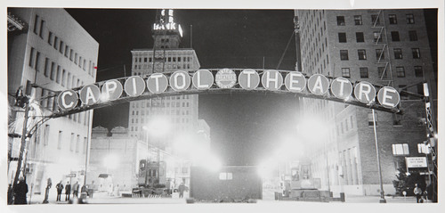 Warwick Hansell  |  Tribune File Photo
The Capitol Theatre sign on 200 South. May 2, 1973.