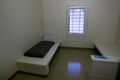 Rick Egan   |  The Salt Lake Tribune 

A room in the Weber Valley Detention Center in Roy, Thursday, August 22, 2013.