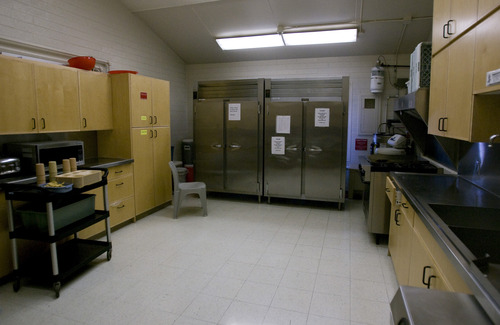 Rick Egan  |  The Salt Lake Tribune 

The kitchen at the Weber Valley Detention Center in Roy, Thursday, August 22, 2013.