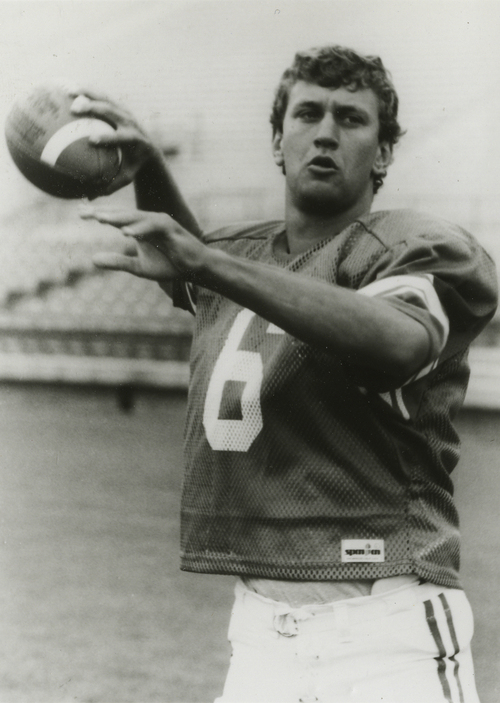 Robbie Bosco, Brigham Young University Quarterback.  Tribune file photo, received June 1, 1986.