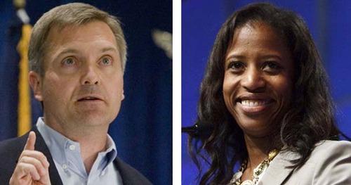 |  Tribune file photo

Jim Matheson and Mia Love are about even in the amount of cash they have stockpiled thus far for the 2014 4th Congressional District election.