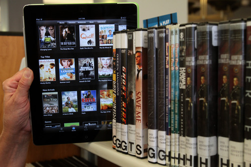 Rick Egan  |  Tribune file photo
 
The Salt Lake County Library has been using Hoopla to provide movies and audiobooks for the library system. Now, Hoopla has made its 300,000-song catalog available to county patrons.