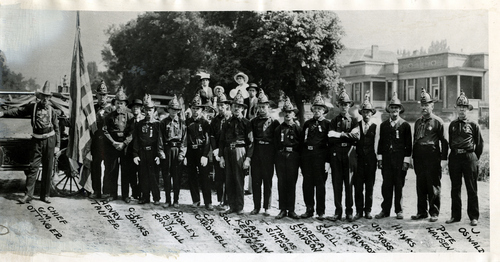 Tribune file photo

Salt Lake City Volunteer Fire Department. The department existed from 1853-1883.