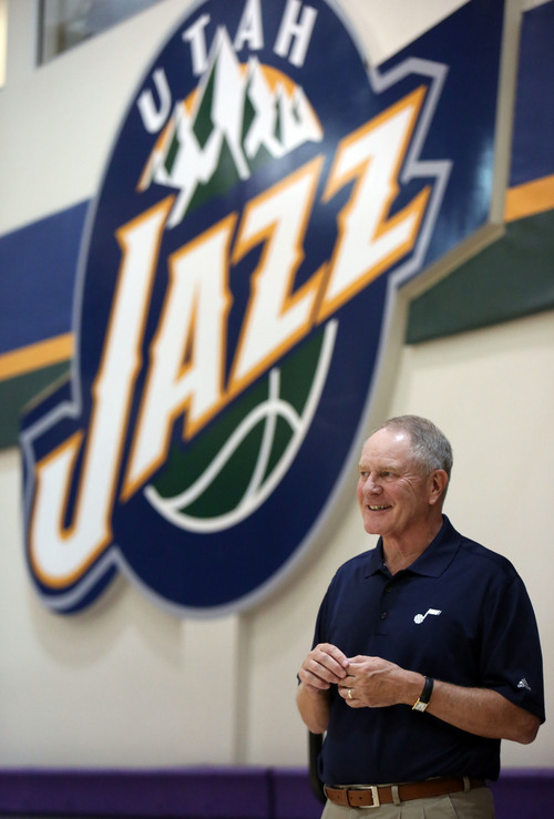 Francisco Kjolseth  |  The Salt Lake Tribune
Kevin O'Connor, former general manager of the Utah Jazz attends Media Day at the Zions Bank Basketball Center in Salt Lake on Monday, Sept. 30, 2013.
