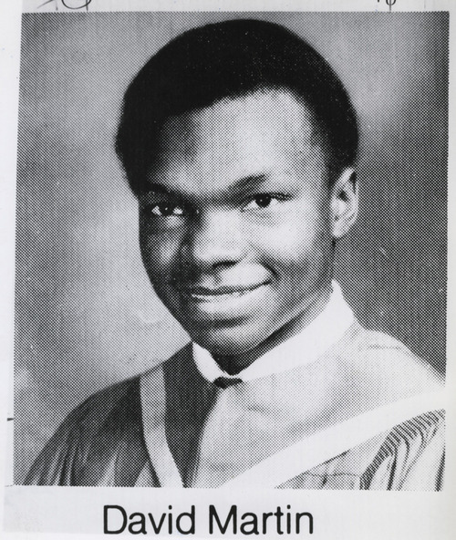 Tribune File Photo
David Martin, gunned down in a racially motivated attack while jogging with white women in Liberty Park on Aug. 20, 1980. Martin was 18 years old.