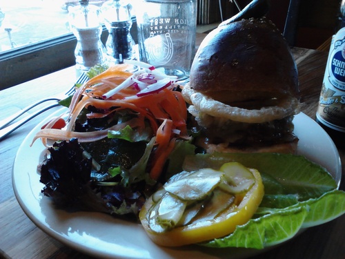|  Tribune file photo

High West burger at Park City's High West Distillery & Saloon, which has been named one of the "World's Best Après-Ski Scenes."