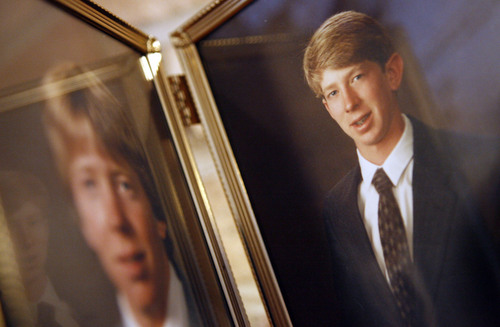 Brian Watkins, pictured alongside his brother was murdered in a NYC subway 15 years ago, a death that sparked a major crackdown on crime in the Big Apple.  Photo by Francisco Kjolseth/ The Salt Lake Tribune 12/23/2005
