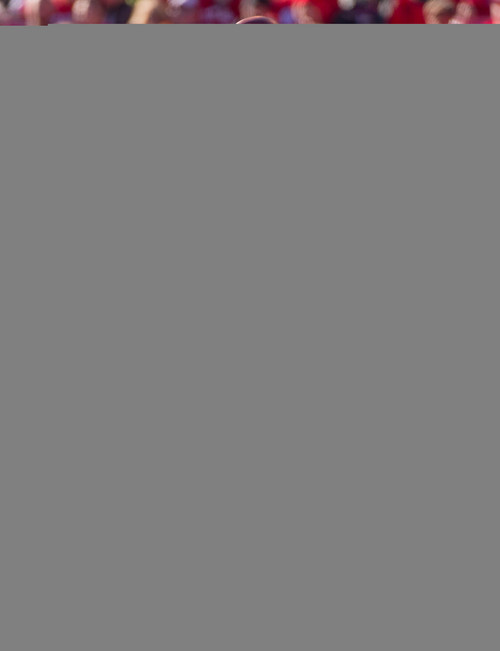 Trent Nelson  |  The Salt Lake Tribune
Utah Utes defensive end Hunter Dimick (49) gets a hand on the pass by Colorado Buffaloes quarterback Sefo Liufau (13), as the University of Utah hosts Colorado, college football at Rice-Eccles Stadium in Salt Lake City, Saturday November 30, 2013.
