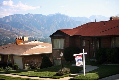 Kim Raff | The Salt Lake Tribune
Home prices in the Salt Lake City area continued to show gains in August.